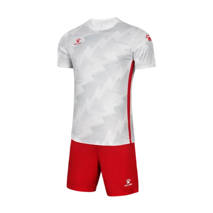 KELME Custom Football Uniform Men's Soccer Jerseys Kid Tracksuit Sportswear Short Sleeves Jersey Shorts Soccer Suit 9151ZB1002