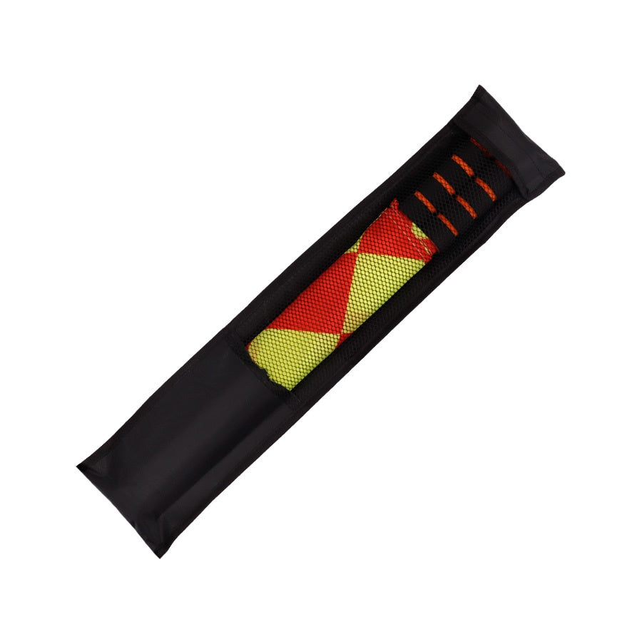 2pcs/Pack Soccer Referee Flags Professional Fair Play Sports Match Football Linesman Flags Sports Game Referee Equipment