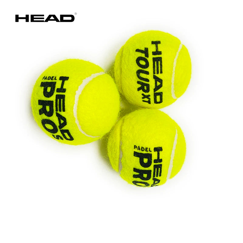 3/6/9/12 PCS HEAD Original Tennis Ball Training Balls Tenis Ball Tennis Coach Balls Trainer Pelotas Tennisballs Wool Rubber