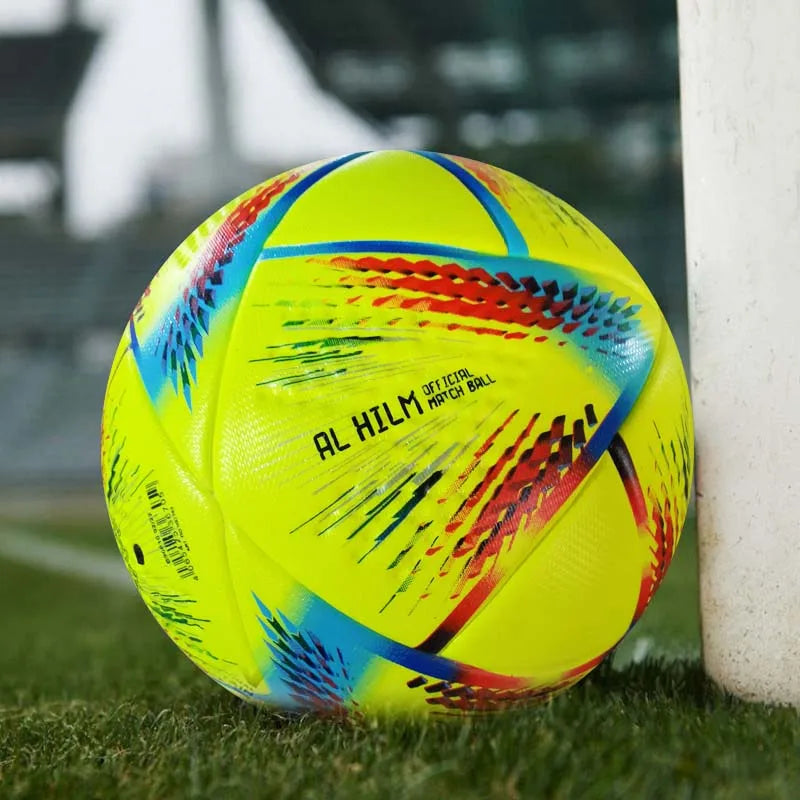 High Quality Soccer Balls Official Size 5 Pu Material Seamless Goal Team Outdoor Match Game Football Training Ballon De Foot