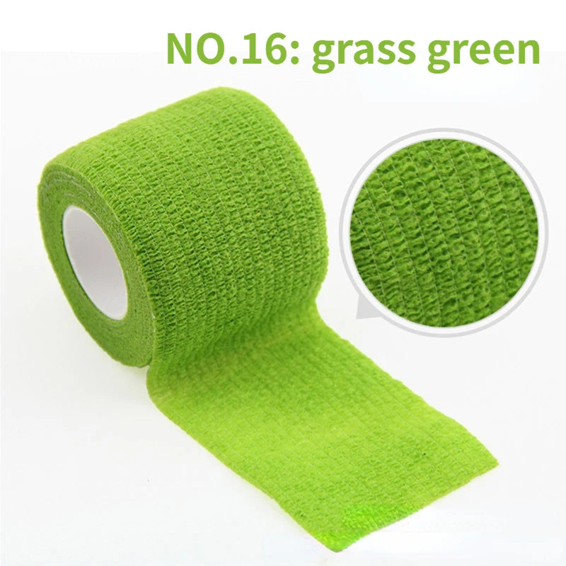 Sports Bandage Elastic Elastoplast Self Adhesive Tape Protect Wrist Palm Finger Arm Shoulder Knee Ankle Pets Leg Tattoo Safety