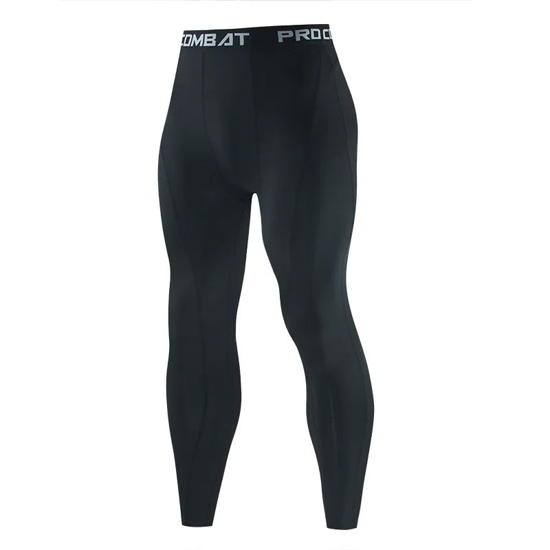 Compression Sports Pants Running Leggings Men Sportswear Quick Dry Gym Fitness Tights Workout Training Jogging Sports Trousers