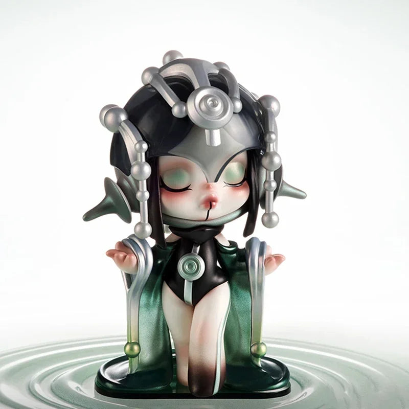 POP MART Skullpanda The Sound Series Blind Box Mystery Box Guess Bag Toys Doll Cute Anime Figure Desktop Ornamentsdel Girls Gift