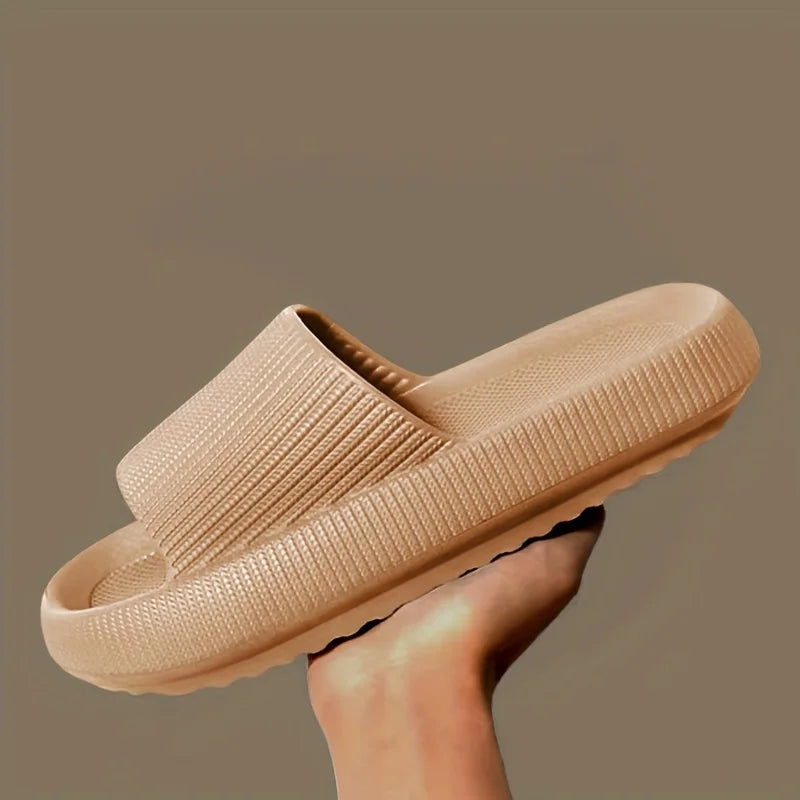 Slippers Men Women Wear Thick-soled Non-slip Summer Quarters Bathroom Shower Eva Sandals