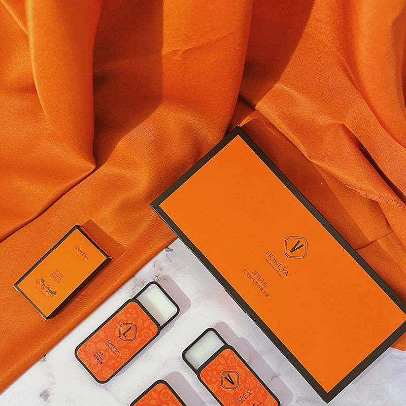 4pcs Solid Perfume Set, Floral and Fruity Fragrance, Long-lasting Fragrance, Light fragrance and Portable, Idea for Gift /Daily