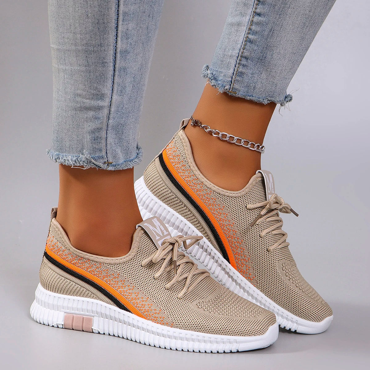 Women's summer breathable mesh flat shoes,women's shoes,casual sneakers shoes, clearance free shipping