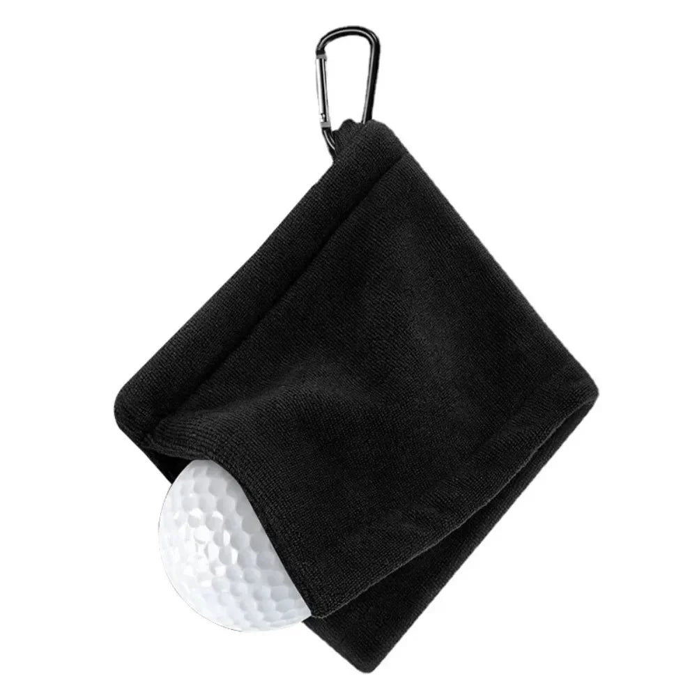 1 golf ball cleaning towel Microfiber scrub cleaning club wipe Ball towel Outdoor sports towe