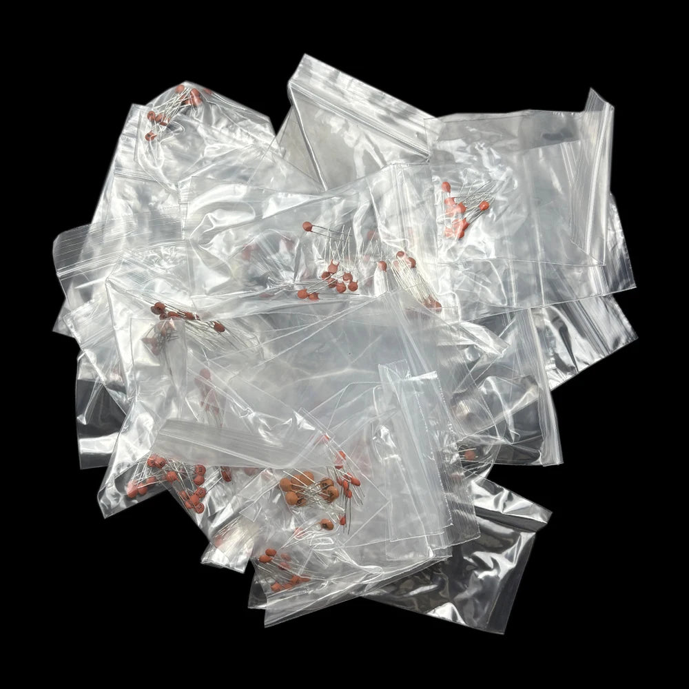 300/960pcs Ceramic Capacitors Kit 2pF-0.1uF Electronic Components Package Capacitor Assorted Samples Diy Kit