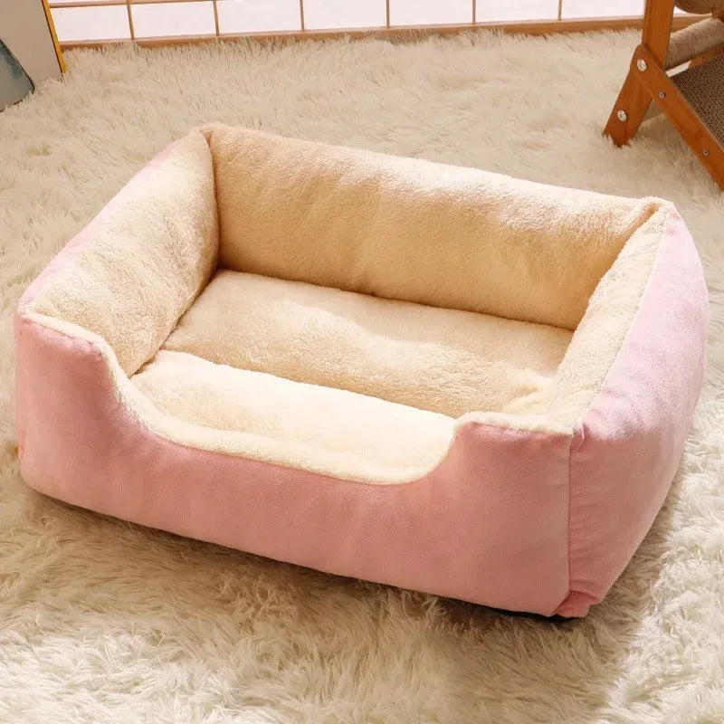 Cat & Dog Bed – Soft Cushion, Indoor Pet House, Winter Accessories