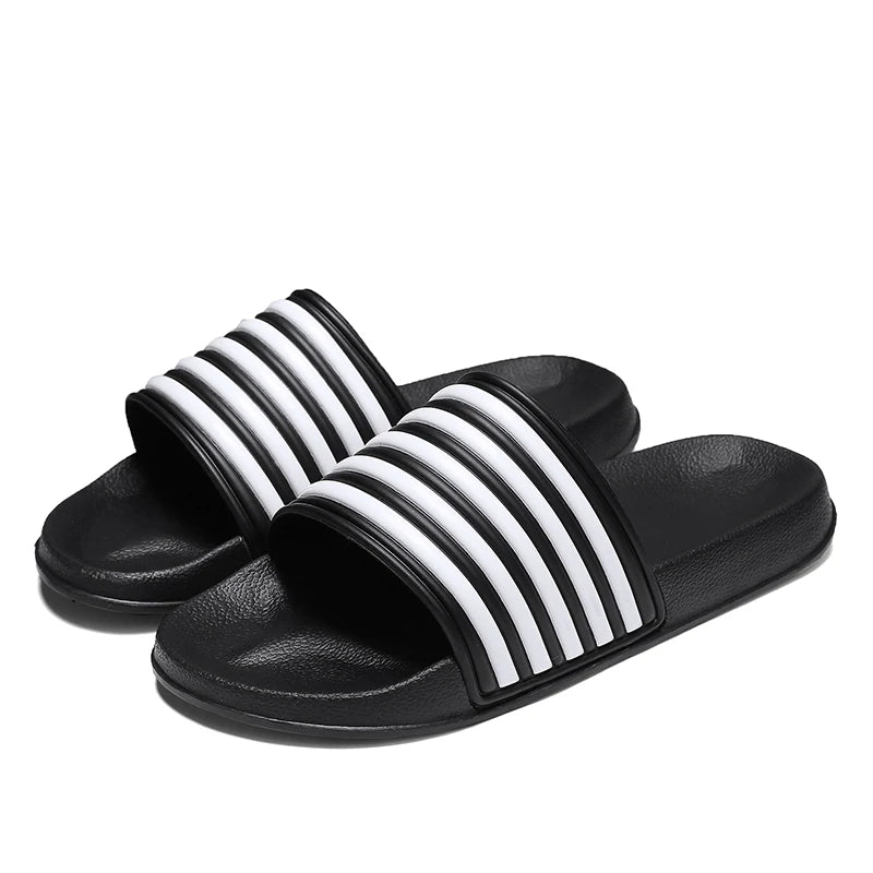 Unisex Slip On Sandals And Slippers With EVA Soft Sole For Beach And Home