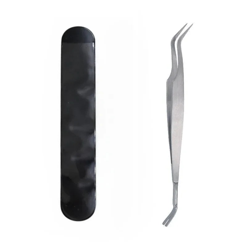 Tick Removal Tool for Pets Stainless Steel Pet Flea Removal Tool 2-in-1 Tick Removal Tool Professional Tick Removal Tweezers Dog