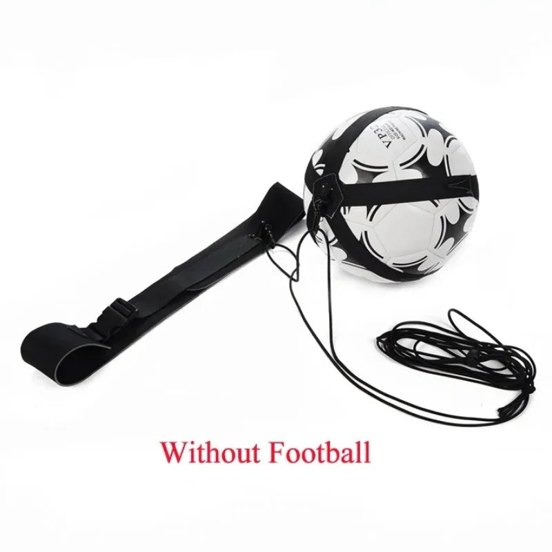 Kids Football Kick Trainer - Adjustable Belt Solo Practice Equipment, Elastic Rope Ball Control Gear for Youth Soccer Training