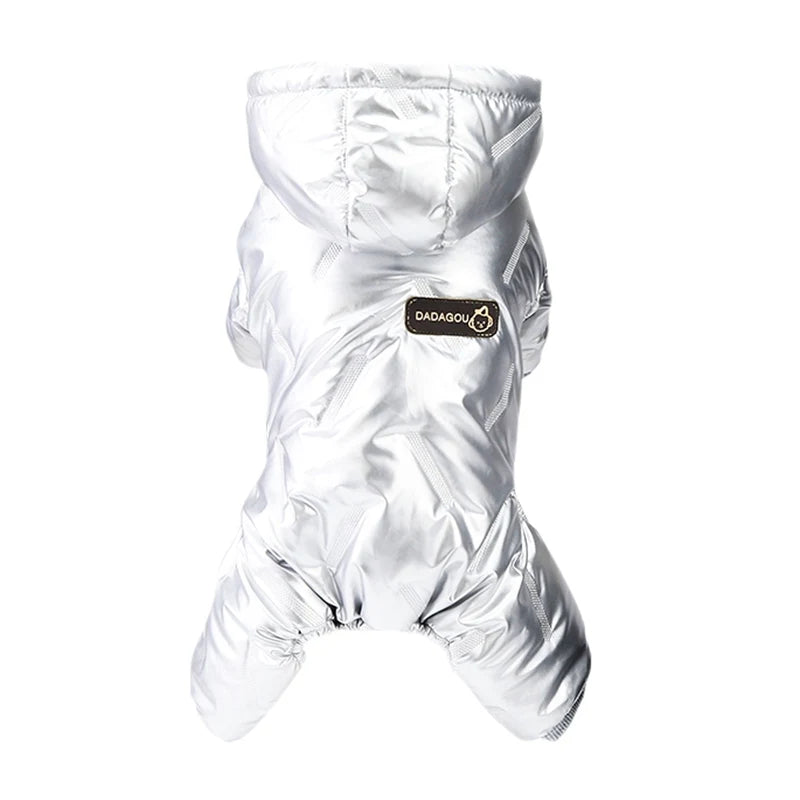 Waterproof Dog Winter Ovrall Clothes Jacket Windproof Outdoor Lightweight Pet Dog Coat Jacket for Small Medium Large Chihuahua