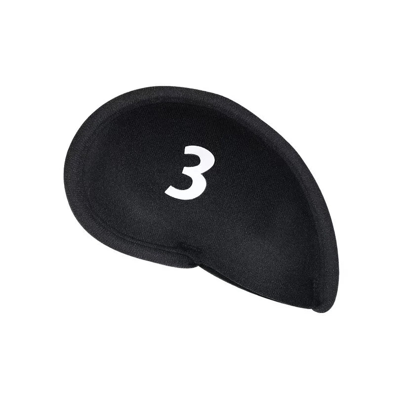 High-Quality Golf Iron Cover Iron Head Covers Golf Club Iron Head Protector Sport Golf Training Equipment Accessories