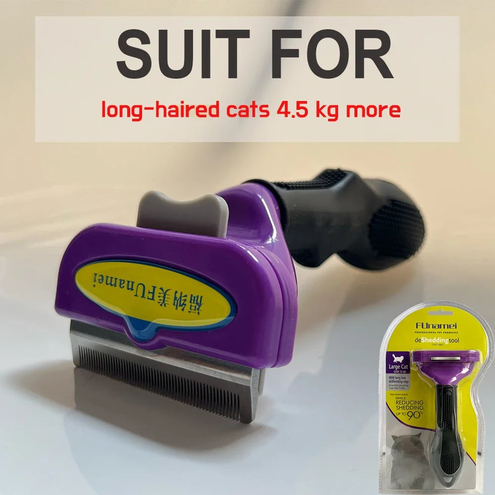 Pet Brush for Dogs and Cats – Hair Removal and Grooming Comb