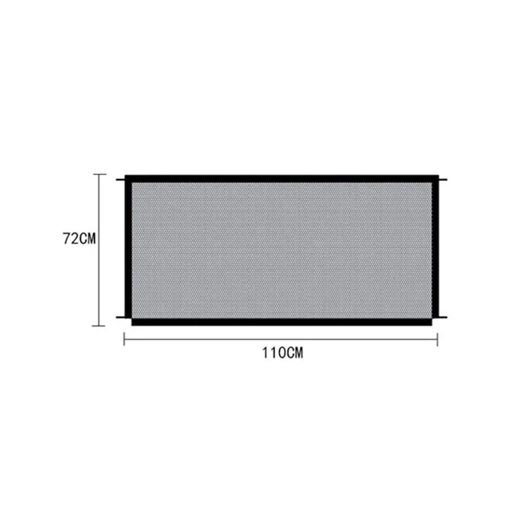 1Set Pet Barrier Fences Mesh Dog Gate Folding Stairs Entrance Separation Guard Portable Breathable Children Safety Playpen