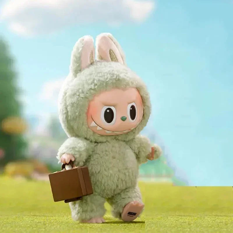 POP MART LABUBU THE MONSTERS - Exciting Macaron Vinyl Face Surprise Mystery Box Blind Box Toys Kawaii Anime Action Figure Caixa