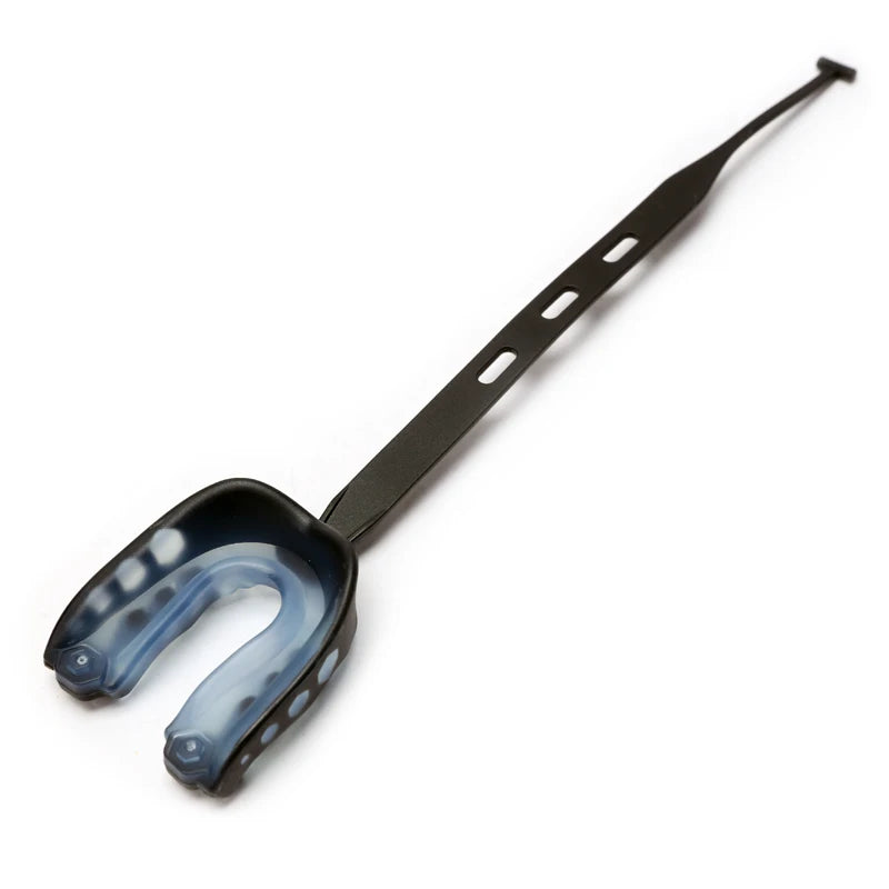 1PC Non-toxic Gum Shield American Football Rugby Thai Boxing Taekwondo Wrestle Tooth Protective Mouth Guard with Hanging Strap