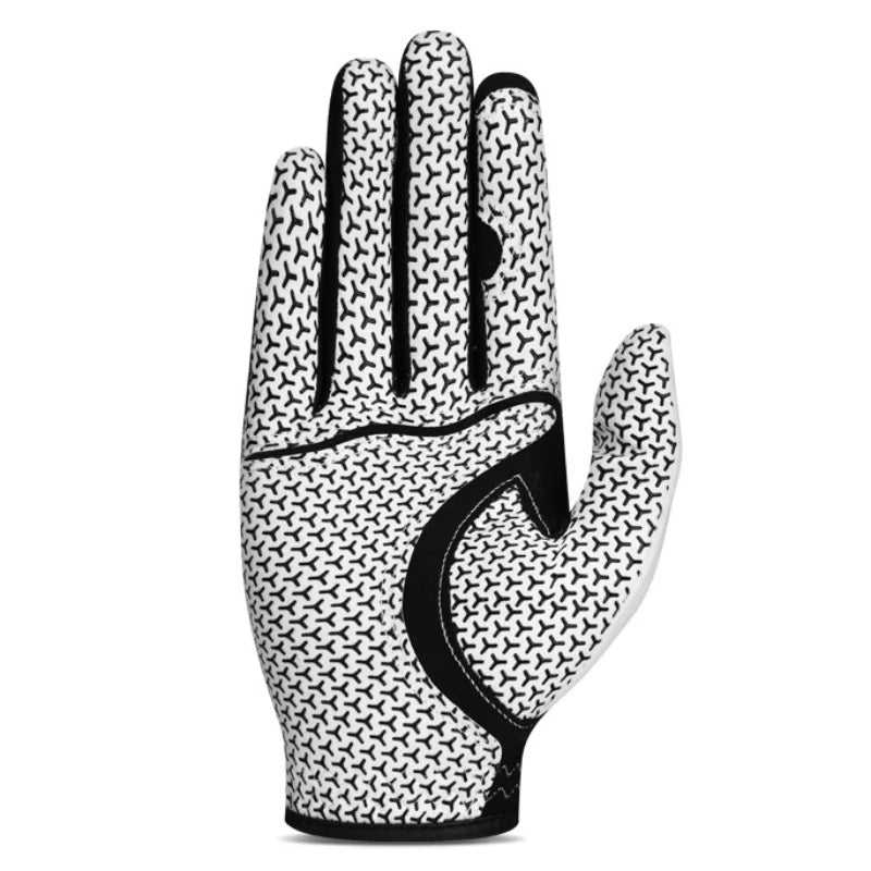 PGM Professional Golf Gloves Microfiber Cloth Fabric Breathable Non-Slip Club Swing Putting Training Glove ST037