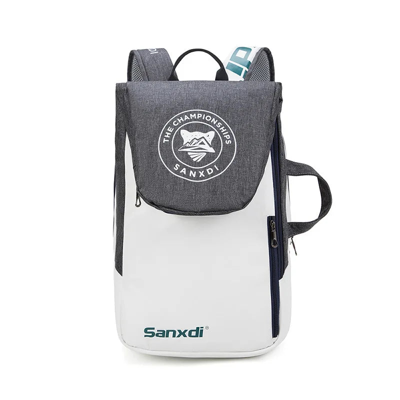 Tennis Paddle Backpack Waterproof Badminton Racket Bag Padel Racquetball Carrying Handbag Man Large Capacity Sport Bags Foldable