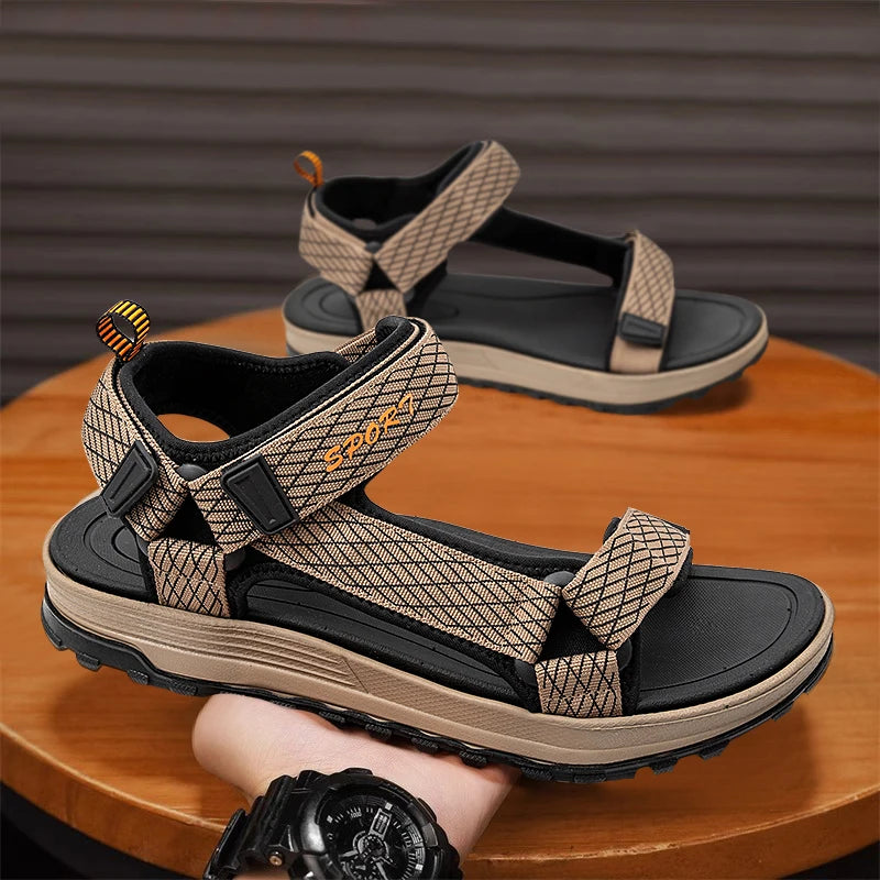 Men's Summer Sandals Lightweight Beach Casual Footwear