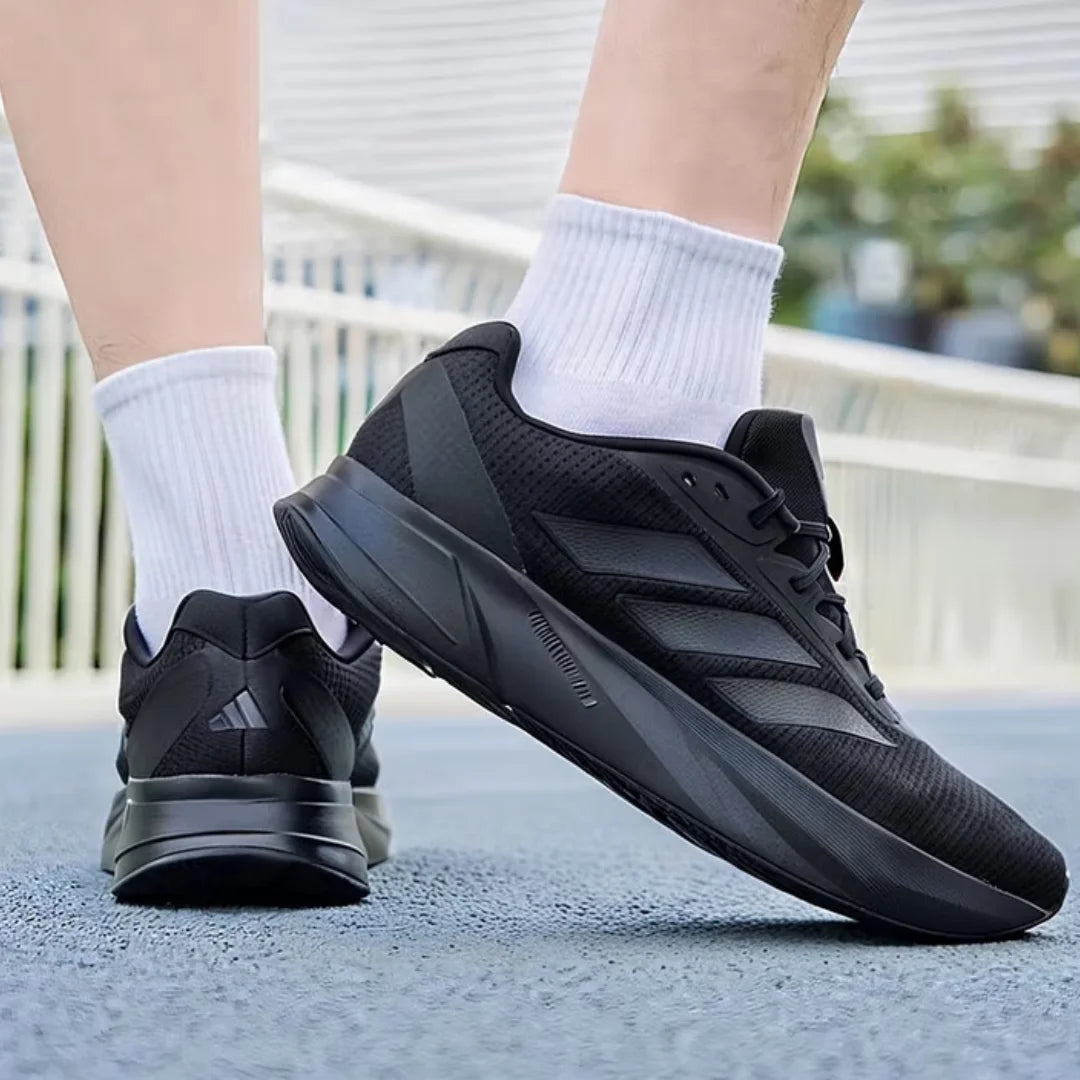 Unisex Running Shoes Mesh Upper EVA Midsole Rubber Outsole Black