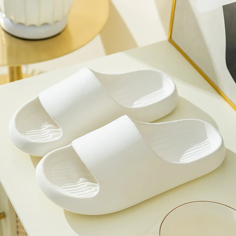 Big Size 47 48 50 Men Summer Slippers Indoor EVA Women Slipper Sandals Bathroom Flip Flops Bedroom Flat Slides