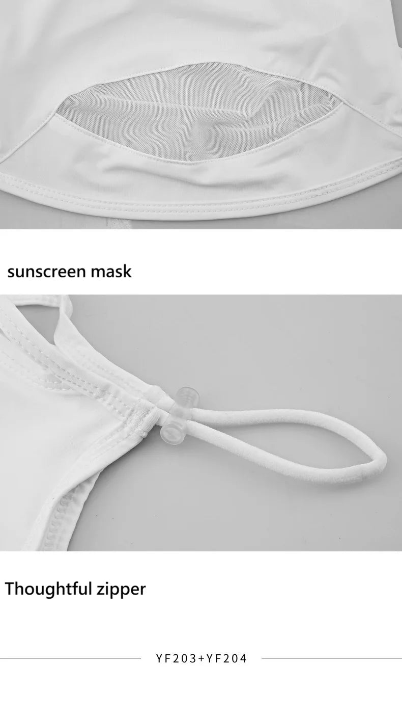 PGM Golf Women's Underwear Ice Silk Cooling Long Sleeve Bottom Shirts Sunscreen Breathable Golf Crop Tops Skin Friendly