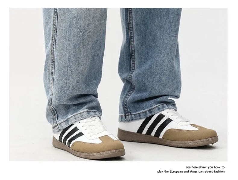 Men's Loose Straight Jeans, Light Blue, Casual Minimalist