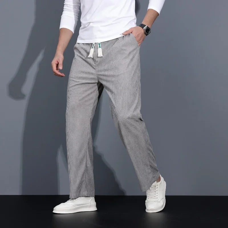 Men's Outdoor Golf Sports Windproof and Breathable Trend Straight Leg Pants Are Comfortable Fashionable Versatile Casual Pants