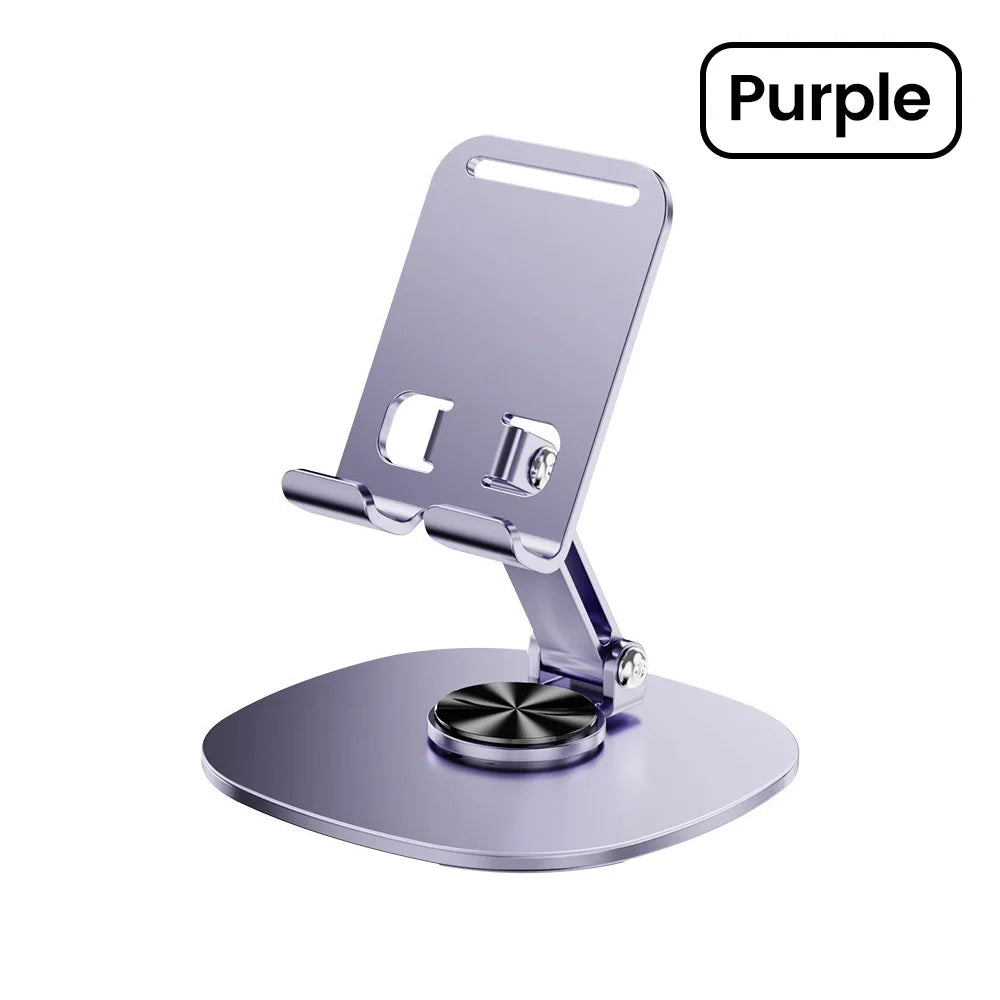 Olaf Rotating Table Cell Phone Holder Support Desktop Stand For iPad Samsung iPhone 15 14 13 Mobile Mount