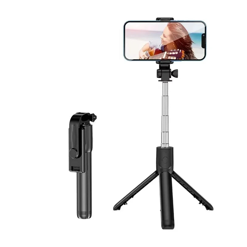 Wireless Bluetooth Selfie Stick Tripod Stand with Fill Light Remote Shutter Tripod For iPhone Samsung Xiaomi Live Phone Holder