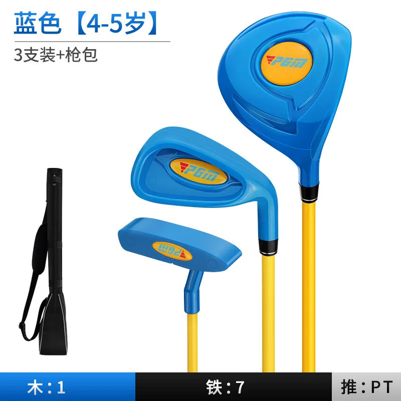 PGM 2-5 Years Old Kids Golf Club Set Children's Boy Girl Beginner's Golf Training Wood Iron Swing Putter Bag Gift JRTG011