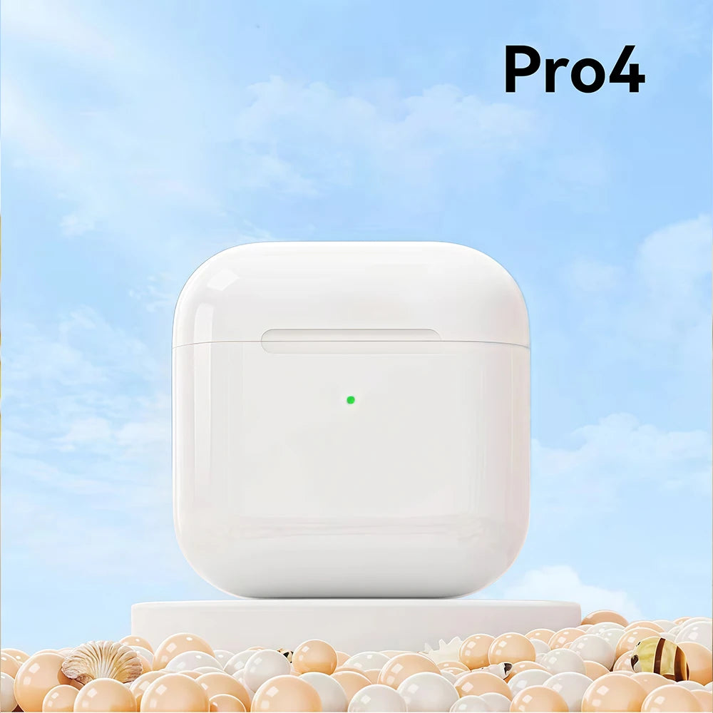 Pro 4 TWS Wireless Headphones Earphone Bluetooth-compatible 5.0 Waterproof Headset with Mic for Xiaomi iPhone Pro4 Earbuds