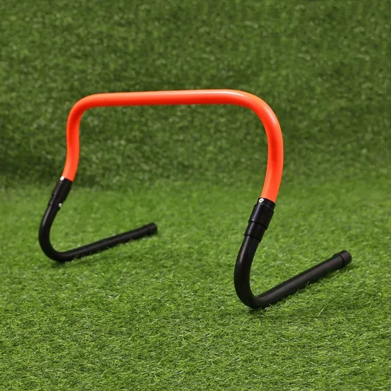 Portable Hurdles Foldable Football Training Agility Hurdle Physical Training Assistant Equipment Multifunction Mini Barrier Bar