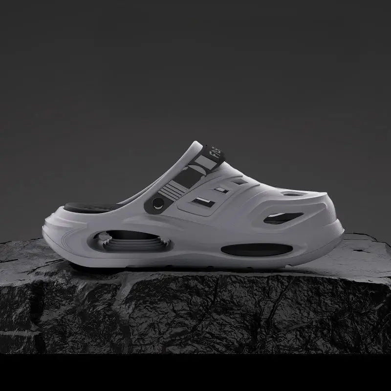 Men's Slippers With Thick Sole, Non-Slip EVA Outsole