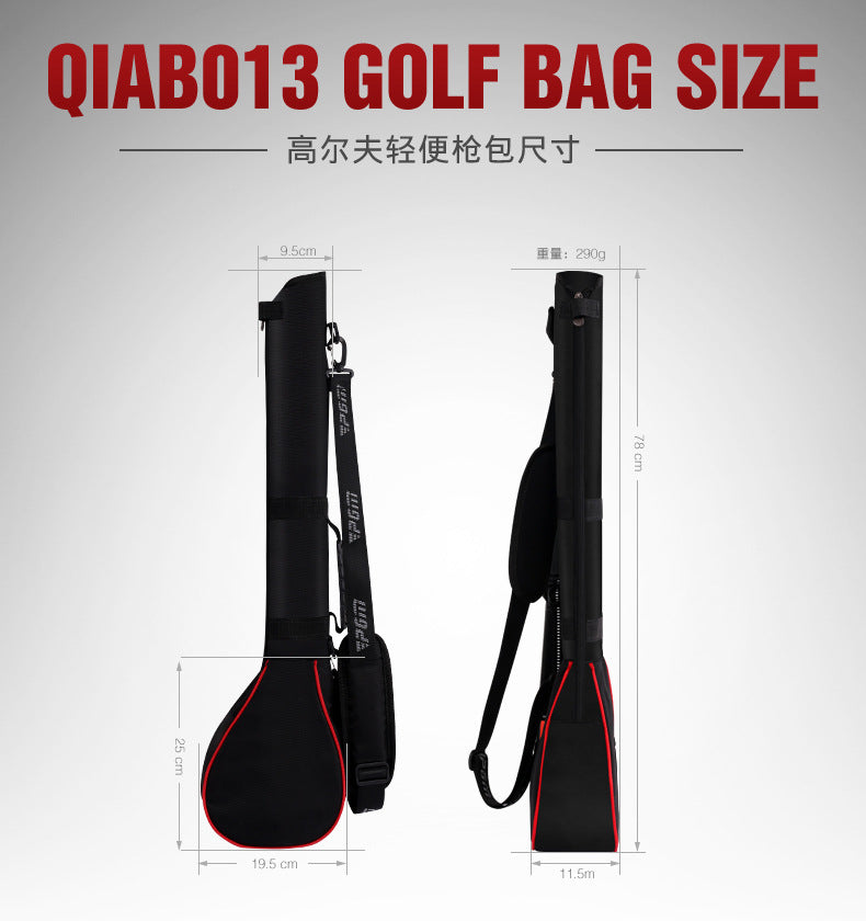 PGM Golf Sunday Bag Golf Practice Bag Can Hold 3 Golf Clubs QIAB013