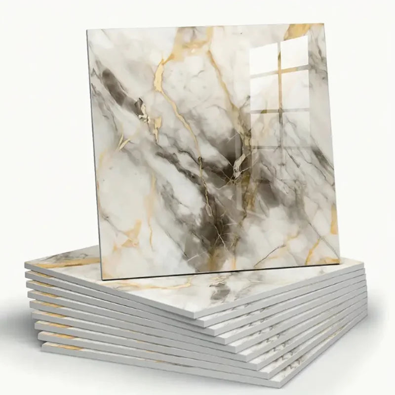 Decorative Marble Wall Sticker – Waterproof & Easy to Install