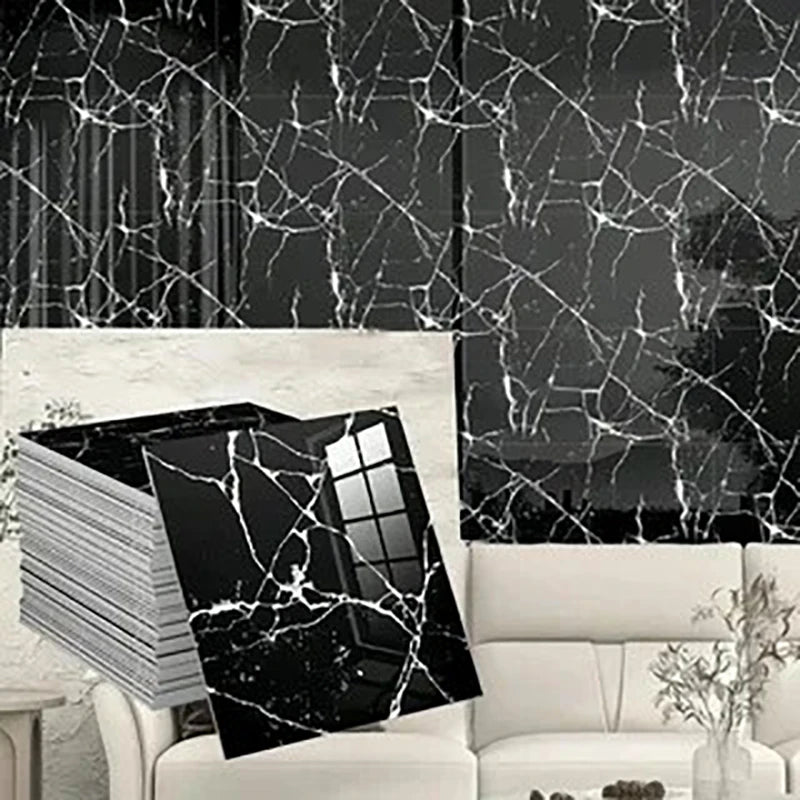 Decorative Marble Wall Sticker – Waterproof & Easy to Install