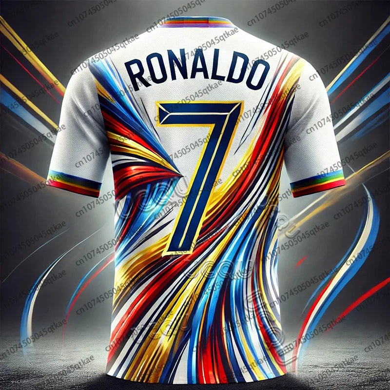Chatgpt Special Edition Ronaldo No7 Football Jersey Breathable Quick Drying Sweat Wicking Sport Training Jersey For Adult/Kid