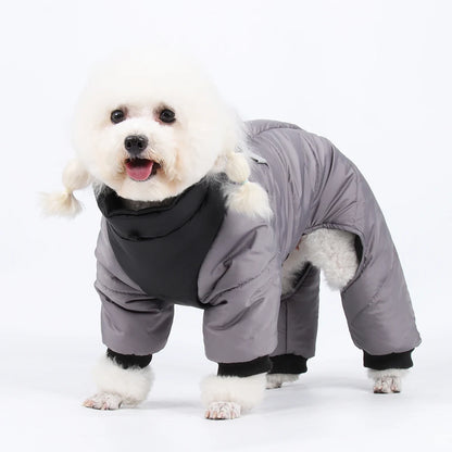 Winter Waterproof Polyester Pet Dog Jacket For Small And Medium Dogs