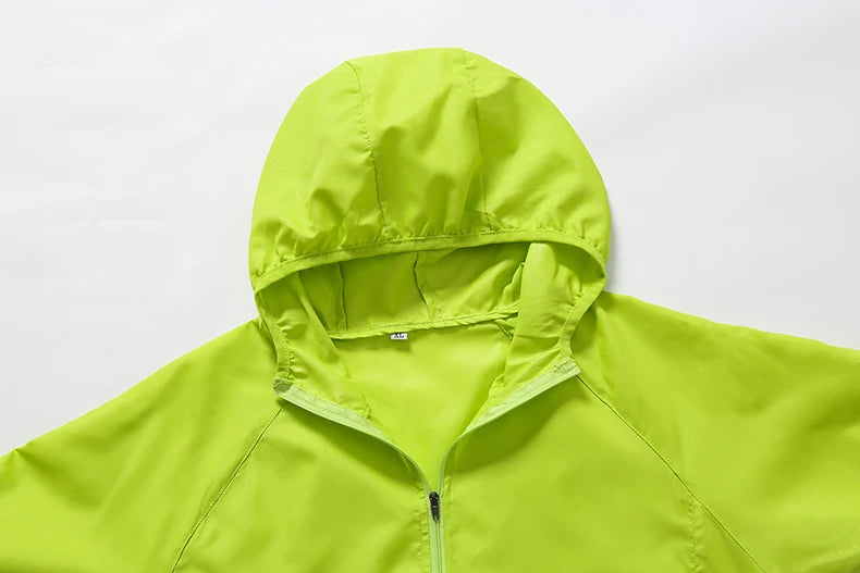 LNGXO Hiking Waterproof Jacket Women Men Camping Running Sun-Protective Windbreaker Quick Dry Outdoor Sport Rain Coat Unisex