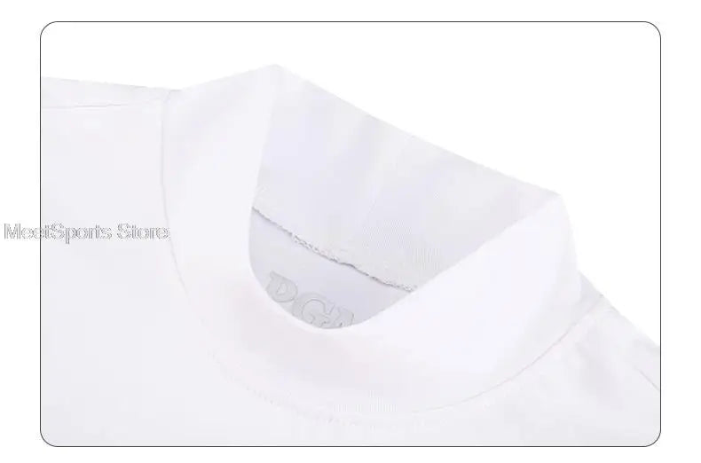 PGM Golf Clothing Ladies Long Sleeve Bottoming Shirts for Women Warm Slim Fit Golf Shirts Female Patchwork Stretch Sports Tops