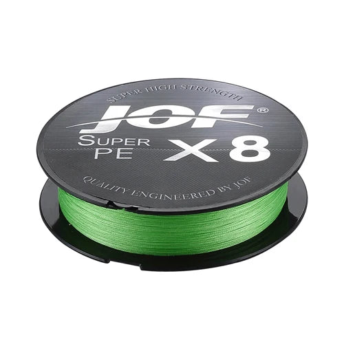 JOF 150M-500M 8 Strand Braided Outdoor Fishing Line Sea Fishing Ice Fishing River Fishing Rock Fishing Fishing Gear 20-100LB  X8