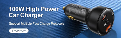 USB Car Charger 30W Type C PD QC 4.0 3.0 PPS SCP FCP