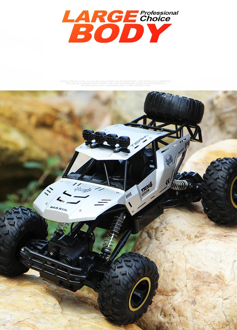 ZWN 1:12 / 1:16 4WD Remote Control Car With Led Lights 2.4G Radio RC  Cars Off-Road 4x4 Control Trucks Toys Gifts for Children