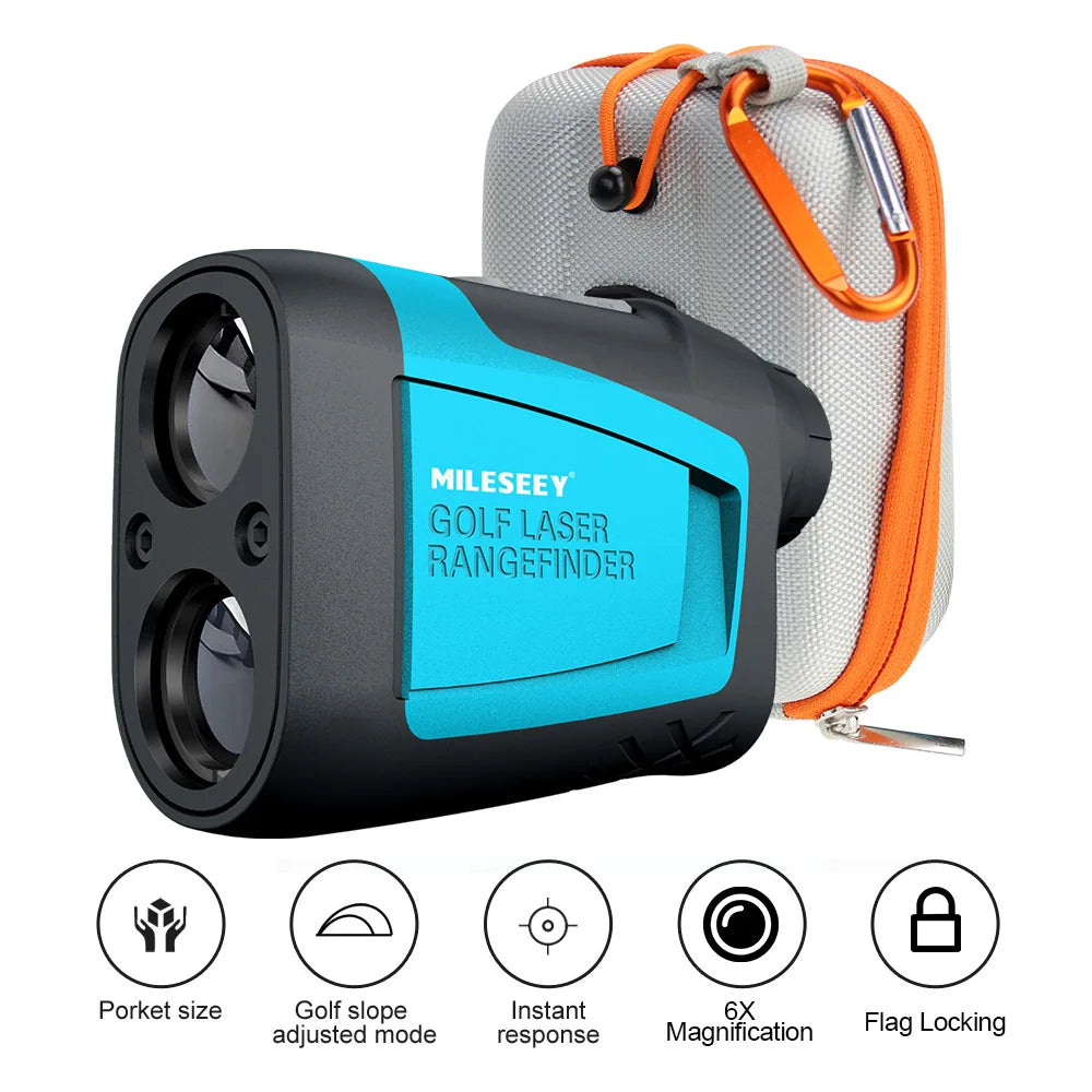 Mileseey PF210 PF2E PF240 Golf Laser Rangefinder Telescope Measure 600M/Yard Distance Meter 6X Monocular For Golf Sport Hunting