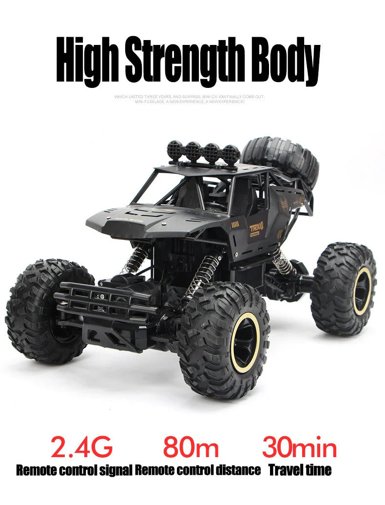ZWN 1:12 / 1:16 4WD Remote Control Car With Led Lights 2.4G Radio RC  Cars Off-Road 4x4 Control Trucks Toys Gifts for Children
