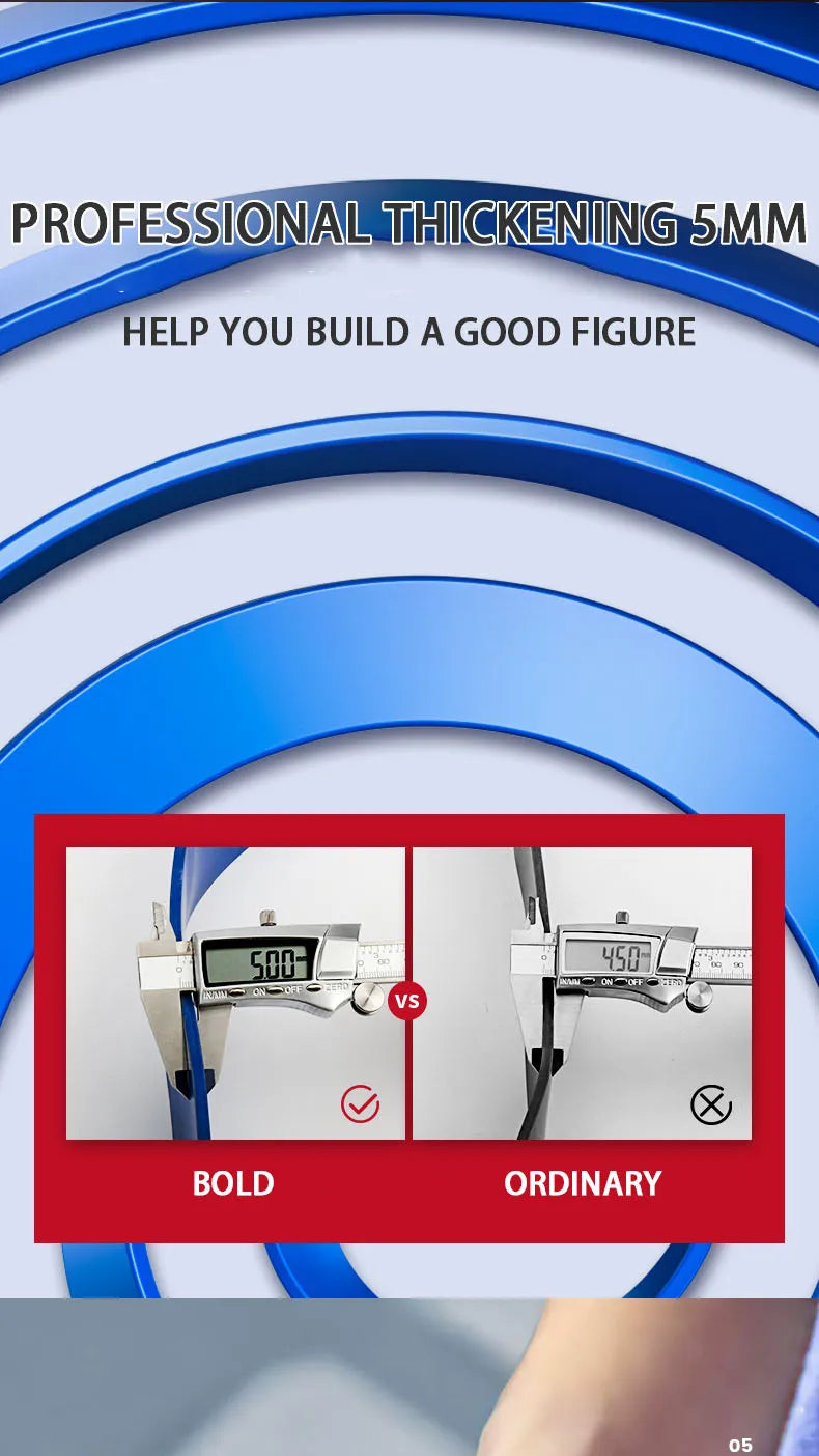 175-250LBS Yoga Multi-Purpose Thickened Heavy-Duty Elastic Band Fitness Training Resistance Stretching Band Thick Circle