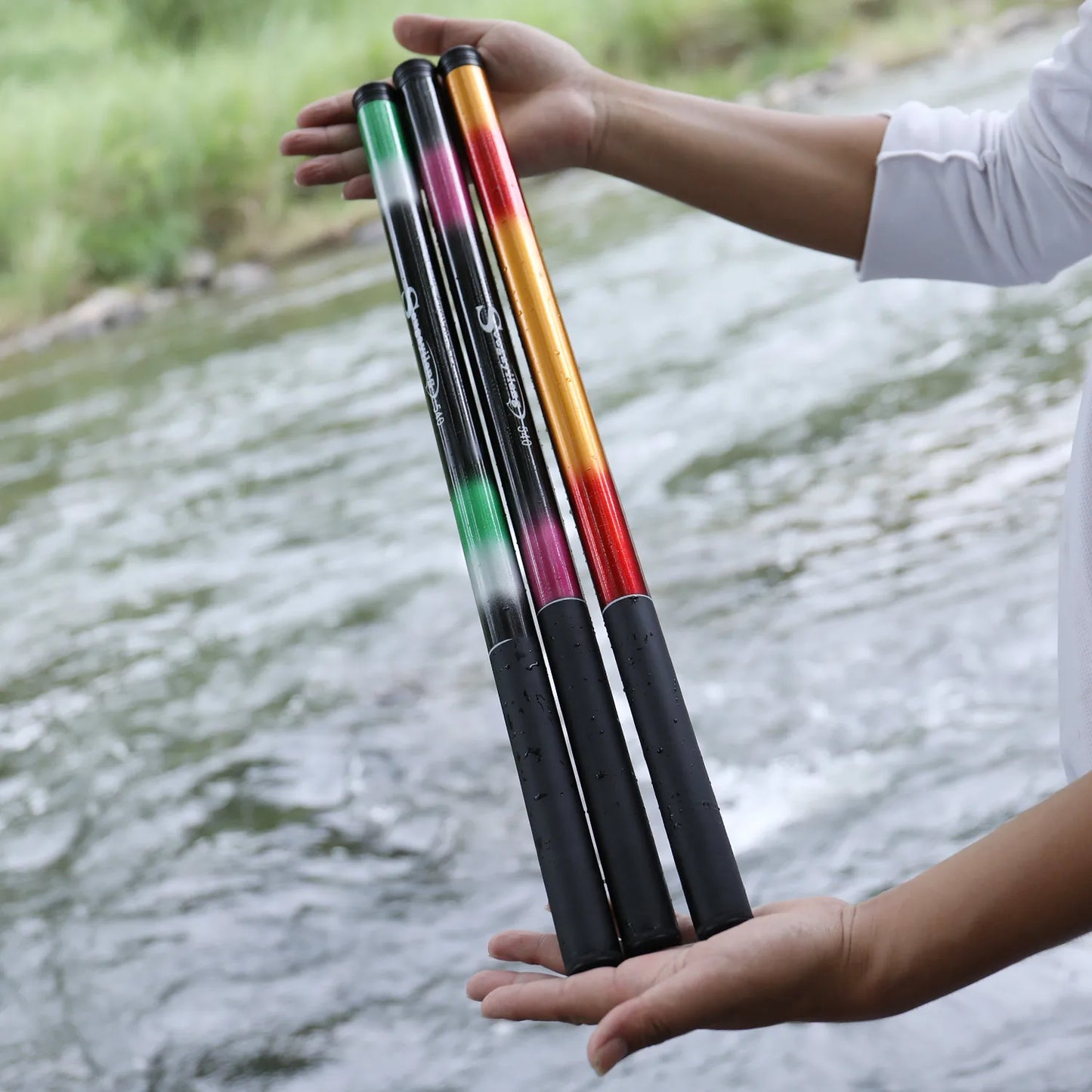 Sougayilang Carp Fishing Rod 2.7/3.6/4.5/5.4M Portable Ultra Light Telescopic Fishing Pole Max Drag 5Kg Fishing Tools